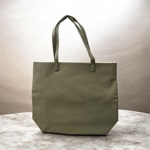 Olive Green Tote Bag